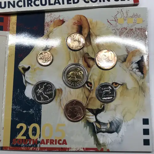 South Africa Uncirculated Coin Set (generic, eBay ID: 127145)