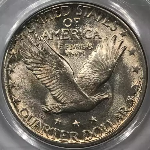 Standing Liberty Quarter Dollar