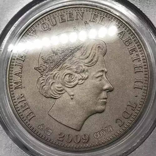 Tristan Da Cunha High Relief Britannia 1 oz Palladium 5 Pounds